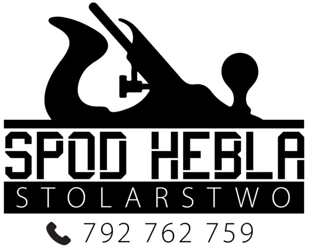 Logo firmy Spod Hebla Stolarstwo z numerem telefonu 792 762 759.